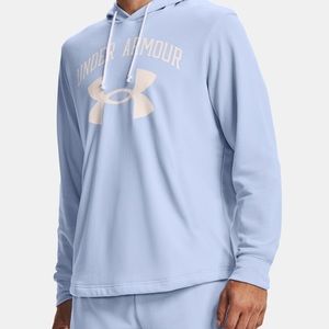Under Armour Men’s UA Rival Terry Big Logo Hoodie Sweatshirt